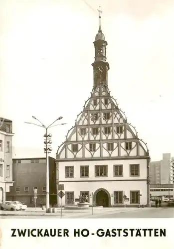 AK / Ansichtskarte Zwickau__Sachsen HO Gaststaetten Verzeichnis 