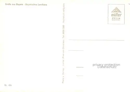 AK / Ansichtskarte Prien_Chiemsee Bayerisches Landhaus Prien Chiemsee