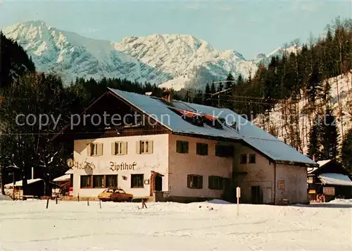 AK / Ansichtskarte Bayrischzell Forstgasthof Zipflhof Bayrischzell