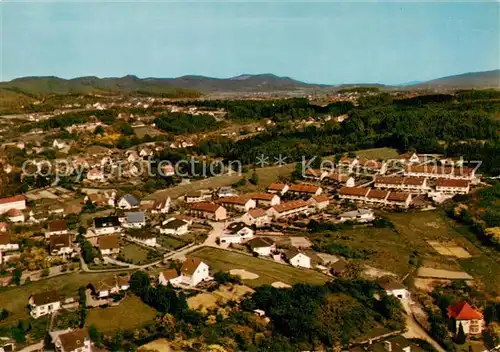 AK / Ansichtskarte Hausberge_Porta_Westfalica Glockenbrink Fliegeraufnahme 