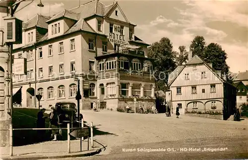 AK / Ansichtskarte Schirgiswalde HO Hotel Erbgericht Schirgiswalde