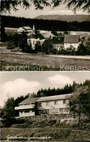 AK / Ansichtskarte Gruenwald_Lenzkirch Gasthof Gruenwald Gruenwald_Lenzkirch