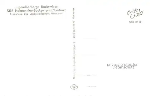 AK / Ansichtskarte Hahnenklee Bockswiese_Harz Rathaus Jugendherberge Holzkirche Kurteich Ortsansicht Hahnenklee Bockswiese