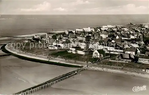 AK / Ansichtskarte Norderney_Nordseebad Fliegeraufnahme Norderney_Nordseebad