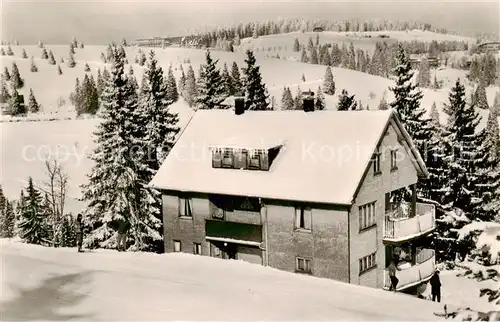 AK / Ansichtskarte Feldberg_1450m_Schwarzwald Zellerhuette 