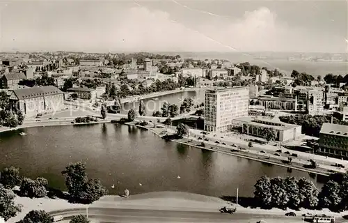 AK / Ansichtskarte Kiel Am kleinen Kiel Fliegeraufnahme Kiel