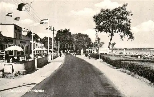 AK / Ansichtskarte Scharbeutz_Ostseebad Strandstrasse Scharbeutz_Ostseebad