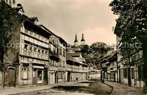 AK / Ansichtskarte Nordhausen__Harz Grimmel mit Blick zum Dom 