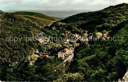 AK / Ansichtskarte Schlangenbad_Taunus Partie mit Waldfrieden Schlangenbad_Taunus