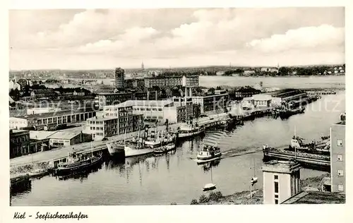 AK / Ansichtskarte Kiel Seefischereihafen Kiel