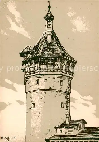 AK / Ansichtskarte Schaffhouse pres Seltz Tour du Munoth Schaffhouse pres Seltz