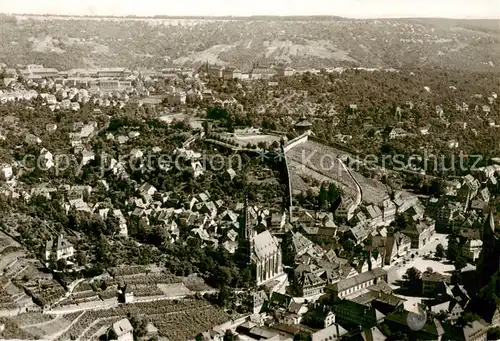 AK / Ansichtskarte Esslingen__Neckar Fliegeraufnahme 