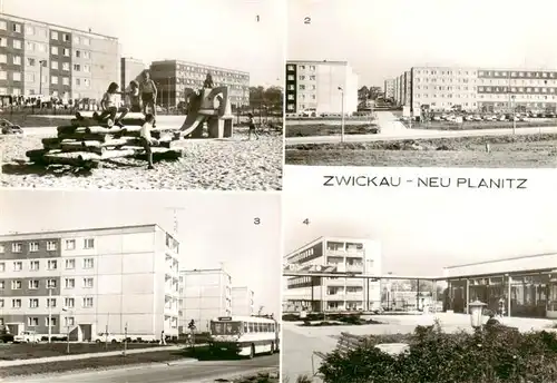 AK / Ansichtskarte Neu_Planitz_Zwickau Siedlung Spielplatz Neu_Planitz_Zwickau