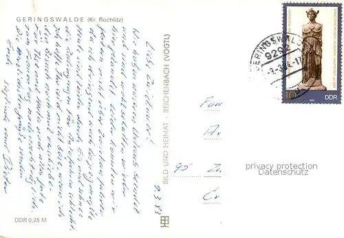 AK / Ansichtskarte Geringswalde Markt mit Rathaus Kurze Strasse Landambulatorium Teichpartie Geringswalde