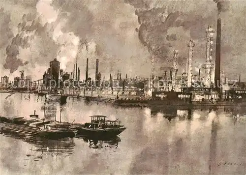 AK / Ansichtskarte Gelsenkirchen BV Tanklager Gelsenkirchen Gelsenkirchen