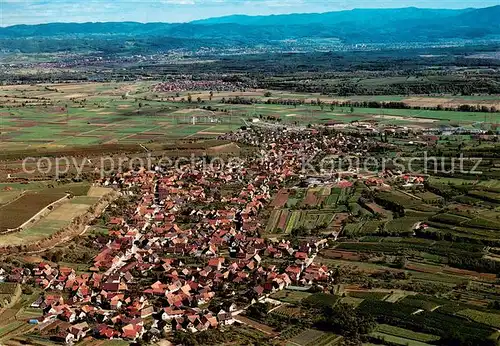 AK / Ansichtskarte Eichstetten_Kaiserstuhl Fliegeraufnahme Eichstetten_Kaiserstuhl