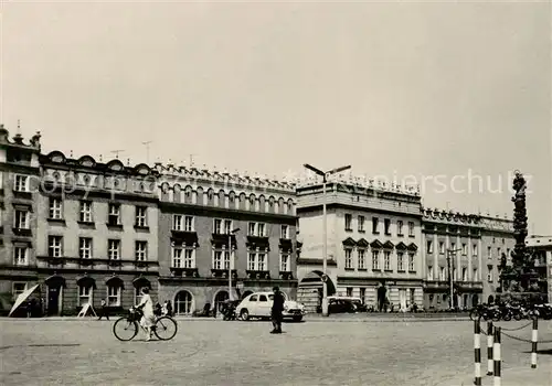 AK / Ansichtskarte Raciborz_Ratibor_PL Renesansowe kamienice w Rynku 