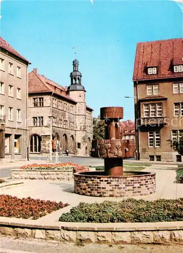 AK / Ansichtskarte Nordhausen__Harz Lutherplatz 