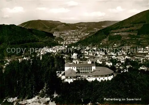 AK / Ansichtskarte Plettenberg Fliegeraufnahme Plettenberg