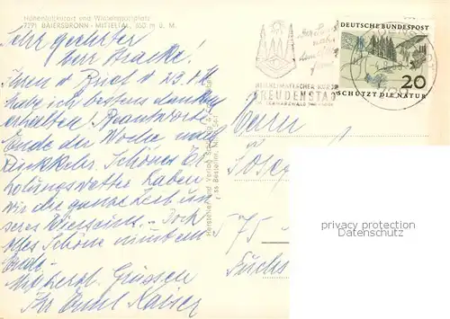 AK / Ansichtskarte Mitteltal_Schwarzwald Panorama Mitteltal Schwarzwald