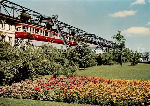 AK / Ansichtskarte Wuppertal Schwebebahn Wuppertal