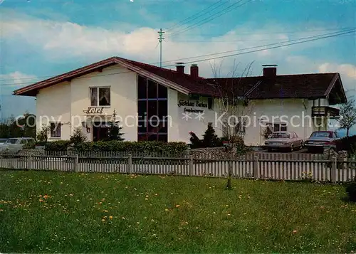 AK / Ansichtskarte Irschenberg Hotel Restaurant Barbara Irschenberg