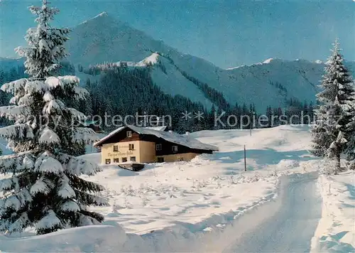 AK / Ansichtskarte Hirschegg_Kleinwalsertal_Vorarlberg Ferienheim Margarethenhoehe Hirschegg_Kleinwalsertal