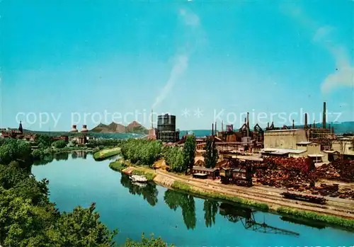 AK / Ansichtskarte Voelklingen Saarpartie Voelklingen