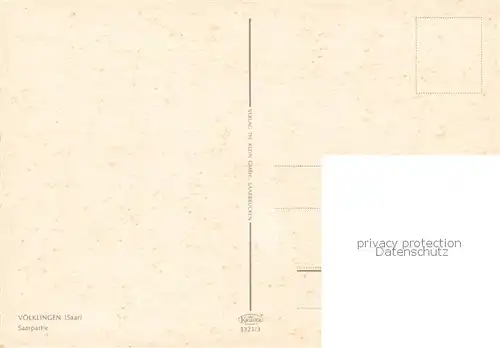 AK / Ansichtskarte Voelklingen Saarpartie Voelklingen