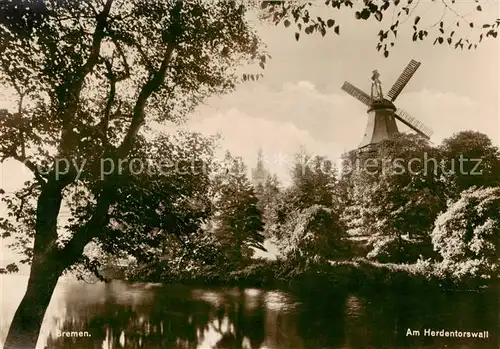 AK / Ansichtskarte Bremen Am Herdentorswall Bremen
