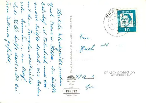 AK / Ansichtskarte Bayrisch_Eisenstein Grenzbahnhof Landesgrenze Wachtposten Bayrisch_Eisenstein