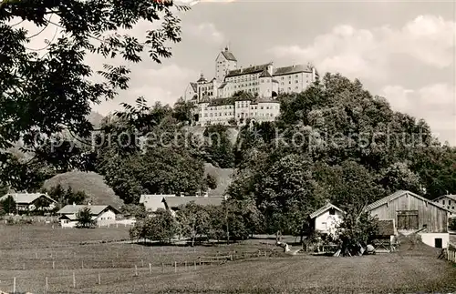 AK / Ansichtskarte Chiemgau Schloss Hohenaschau Chiemgau