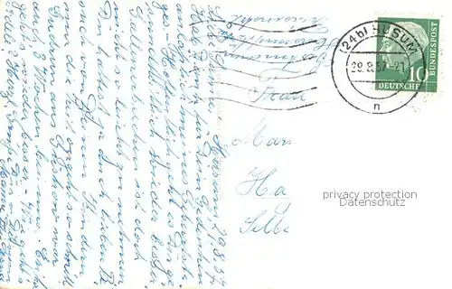 AK / Ansichtskarte Husum__Nordfriesland Hafen 