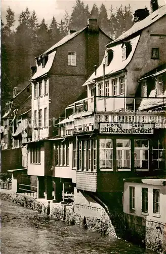 AK / Ansichtskarte Monschau Hotel Cafe Alte Herrlichkeit Monschau