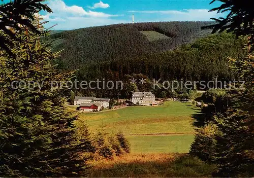 AK / Ansichtskarte Rimberg_Schmallenberg Hotel Pension Knoche Rimberg_Schmallenberg