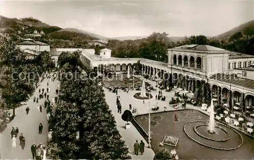 AK / Ansichtskarte Bad_Kissingen Kurpark Bad_Kissingen