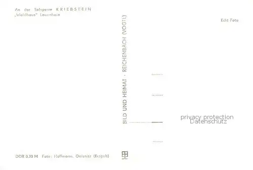 AK / Ansichtskarte Kriebstein Waldhaus Lauenhain Kriebstein
