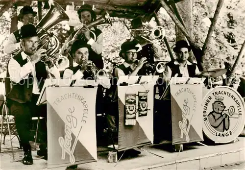 AK / Ansichtskarte Berlin Berliner Trachtenkapelle Lange Berlin