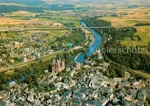 AK / Ansichtskarte Limburg_Lahn Fliegeraufnahme Limburg_Lahn