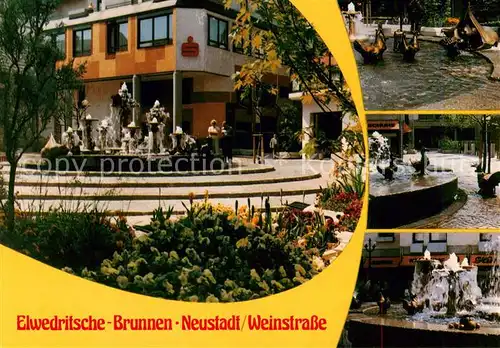 AK / Ansichtskarte Neustadt_Weinstrasse_Haardt Elwedritsche Brunnen Details 