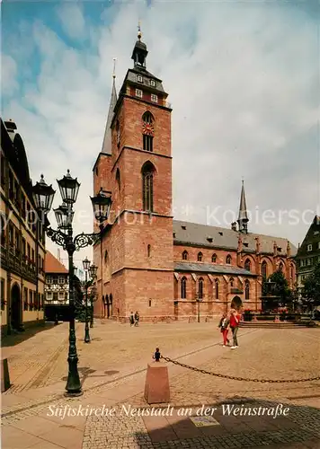 AK / Ansichtskarte Neustadt_Weinstrasse_Haardt Stiftskirche 