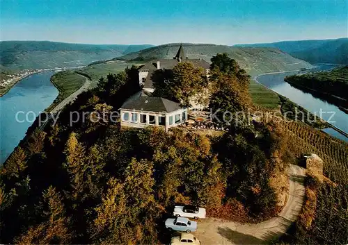 AK / Ansichtskarte Marienburg_Mosel Fliegeraufnahme Marienburg Mosel