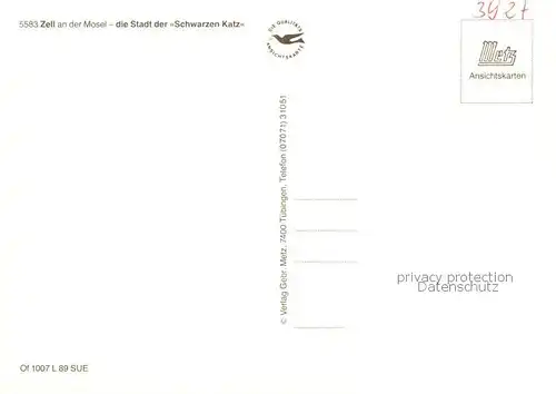 AK / Ansichtskarte Zell_Mosel Teilansichten Panorama Zell_Mosel