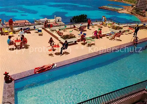 AK / Ansichtskarte  Ibiza_Islas_Baleares Hotel Cenit Swimming Pool Ibiza_Islas_Baleares