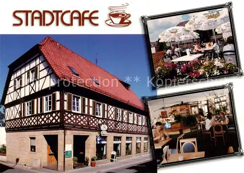 AK / Ansichtskarte  Staffelstein Stadtcafé Staffelstein