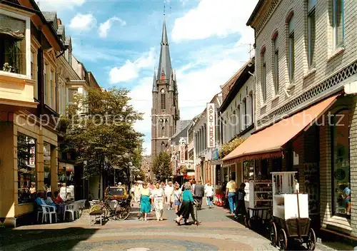 AK / Ansichtskarte  Kevelaer Fussgaengerzone Hauptstrasse Kirche Kevelaer