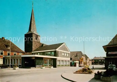 AK / Ansichtskarte  Raesfeld Kirche und Spadaka Raesfeld