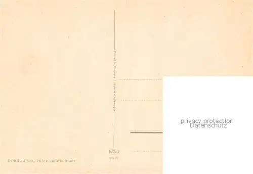AK / Ansichtskarte  Dortmund Blick auf die Stadt Dortmund