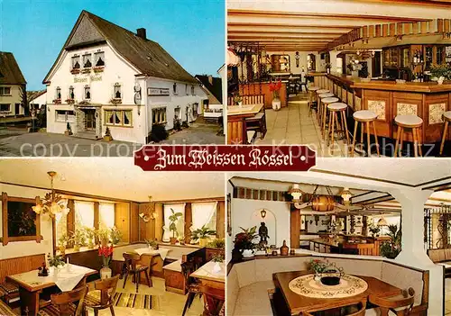 AK / Ansichtskarte 73834153 Wenden_Suedsauerland Gasthof Pension Zum weissen Roessel Wenden_Suedsauerland