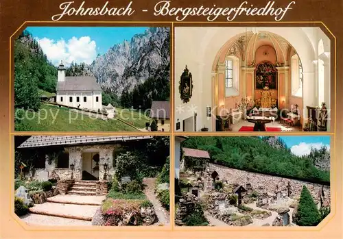 AK / Ansichtskarte Johnsbach_Steiermark_AT Bergsteigerfriedhof Gedenkstaette fuer 500 Bergtote der Ennstaler Alpen seit 1810 